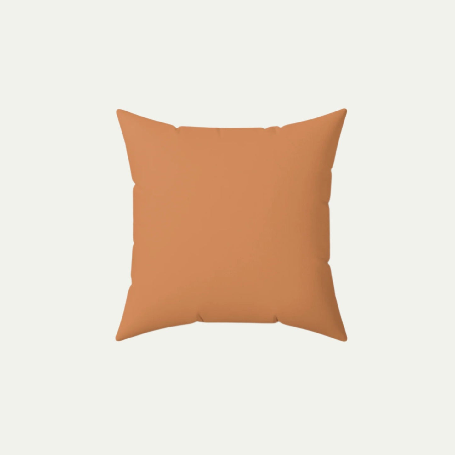 A Shih Tzu Puppy Wearing glasses, Square Accent Pillow, Creamy Coral 14 inch back
