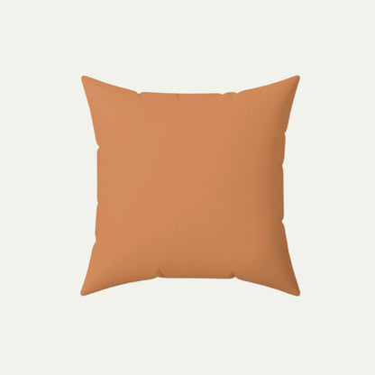 A Shih Tzu Puppy Wearing glasses, Square Accent Pillow, Creamy Coral 16 inch back