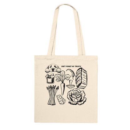 Funny Reusable Grocery Bag – Eco-Friendly Canvas Shopping Tote Labrador