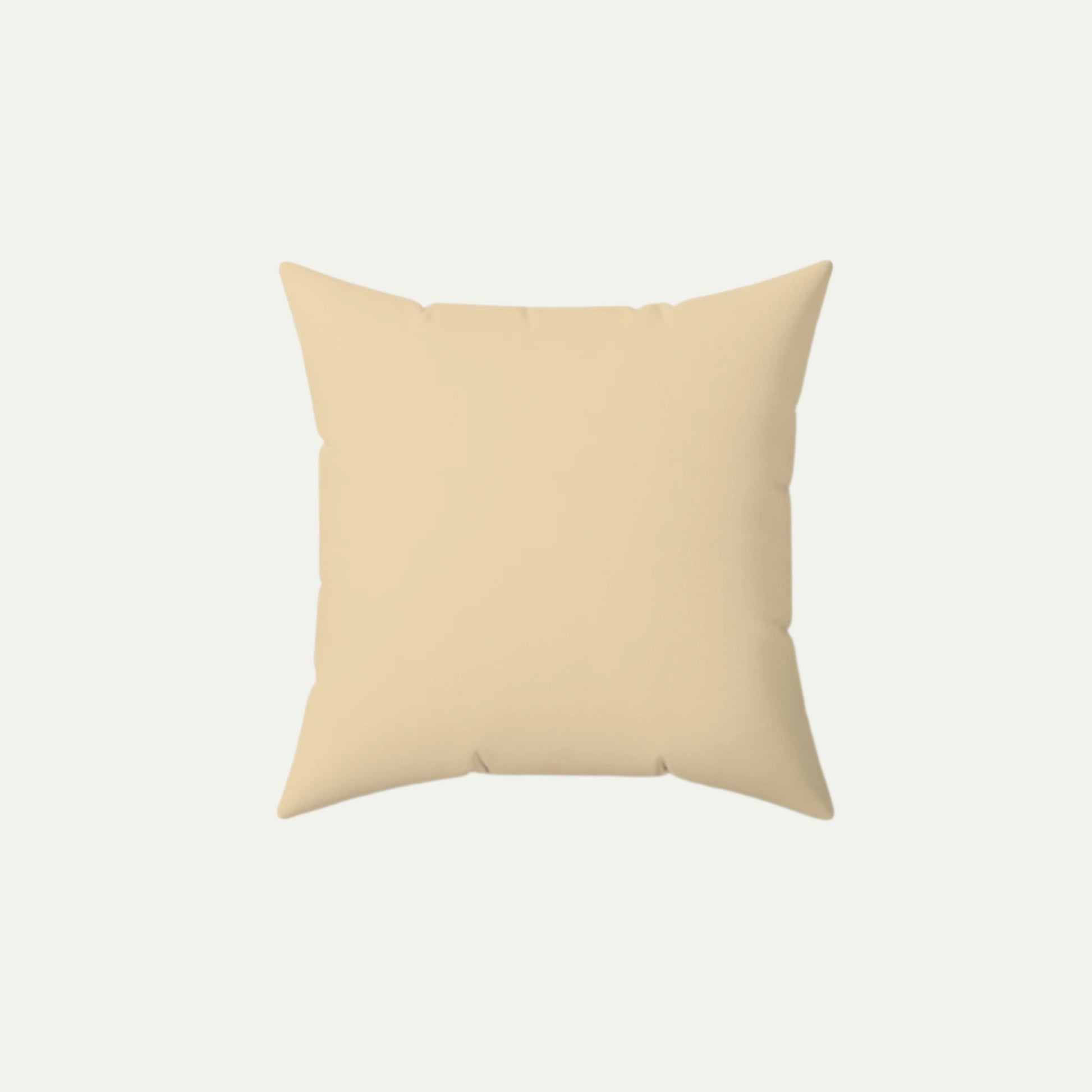 Huggable Yellow Labrador Retriever wearing Glasses, Square Accent Pillow, Beige, 14 inch Back