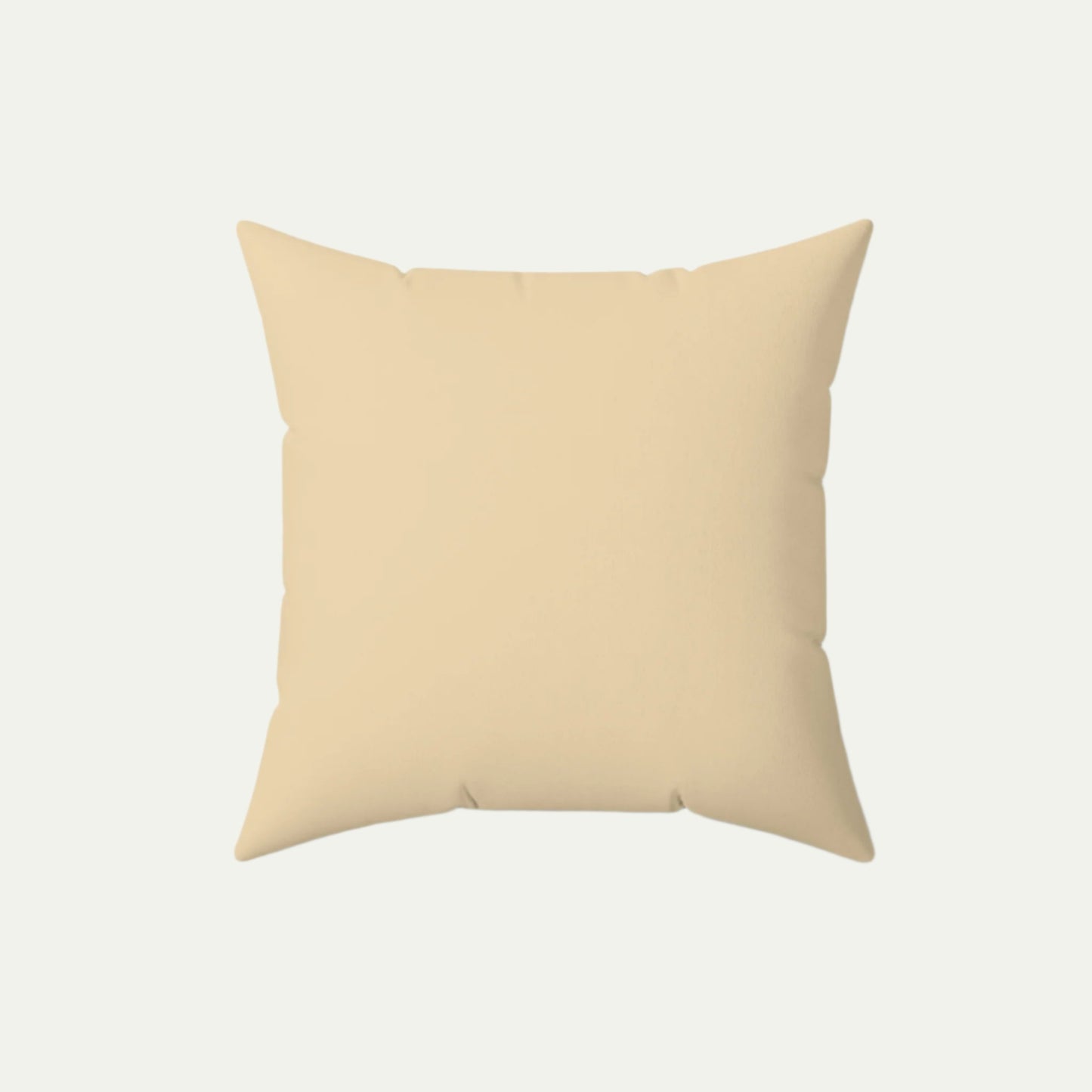 Huggable Yellow Labrador Retriever wearing Glasses, Square Accent Pillow, Beige, 16 inch Back