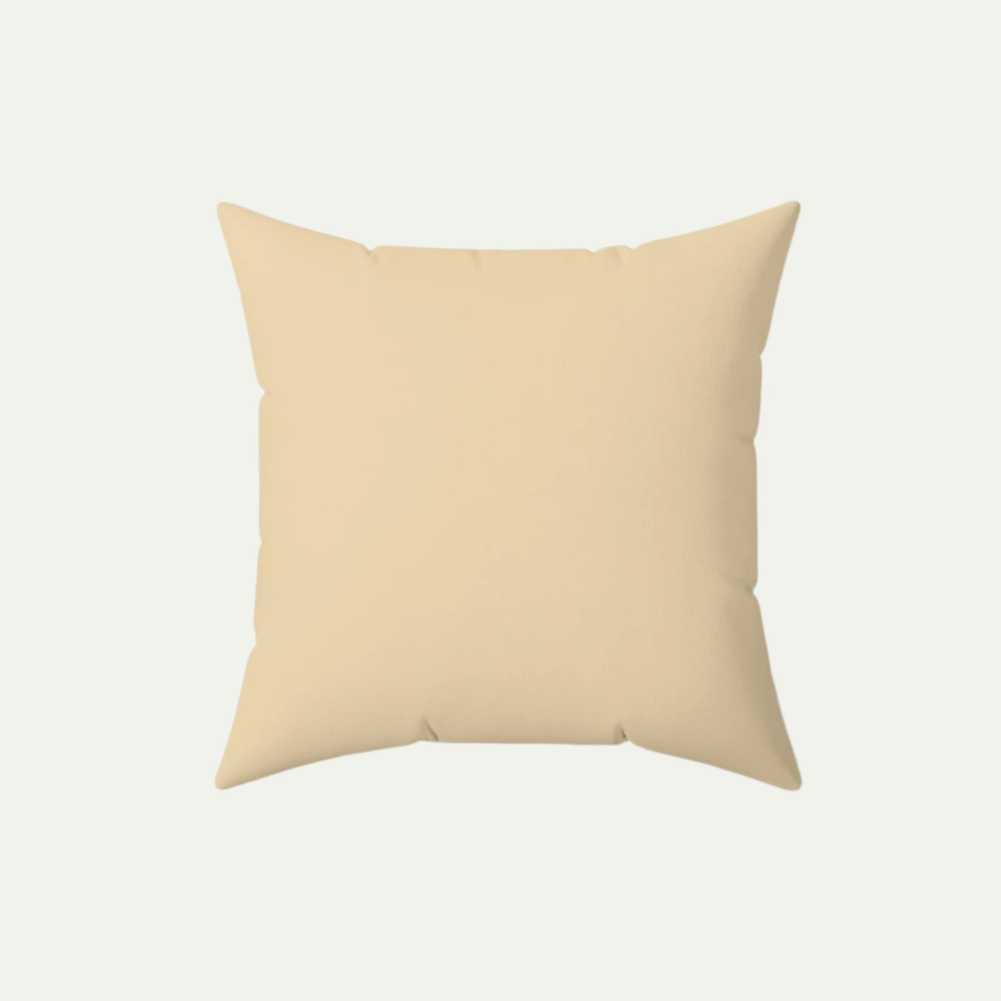 Huggable Yellow Labrador Retriever wearing Glasses, Square Accent Pillow, Beige, 16 inch Back