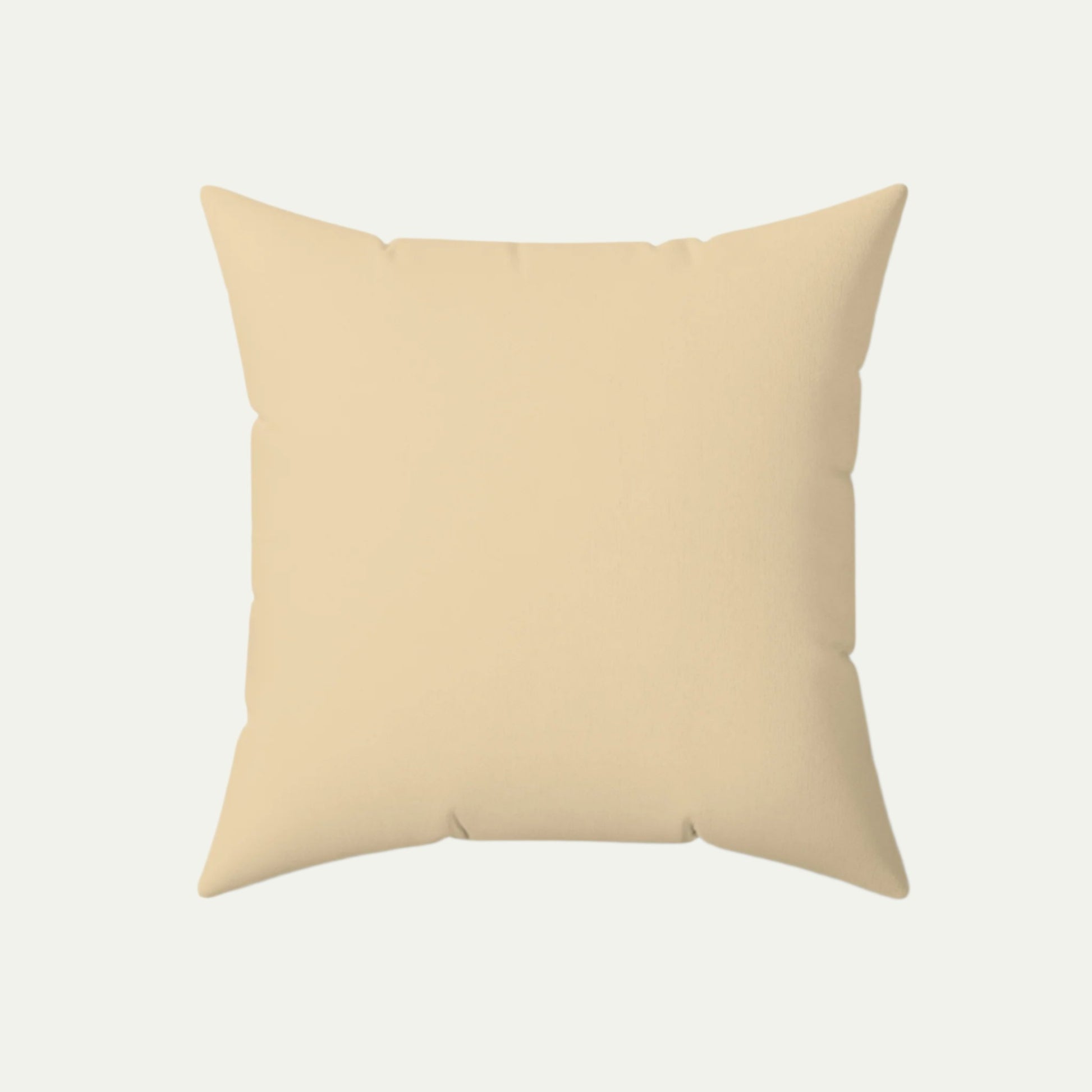 Huggable Yellow Labrador Retriever wearing Glasses, Square Accent Pillow, Beige, 18 inch Back
