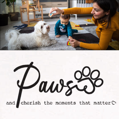 Personalized Crewneck Sweatshirt  Custom Embroidered Pets Names - Paws Cherish Context image close up