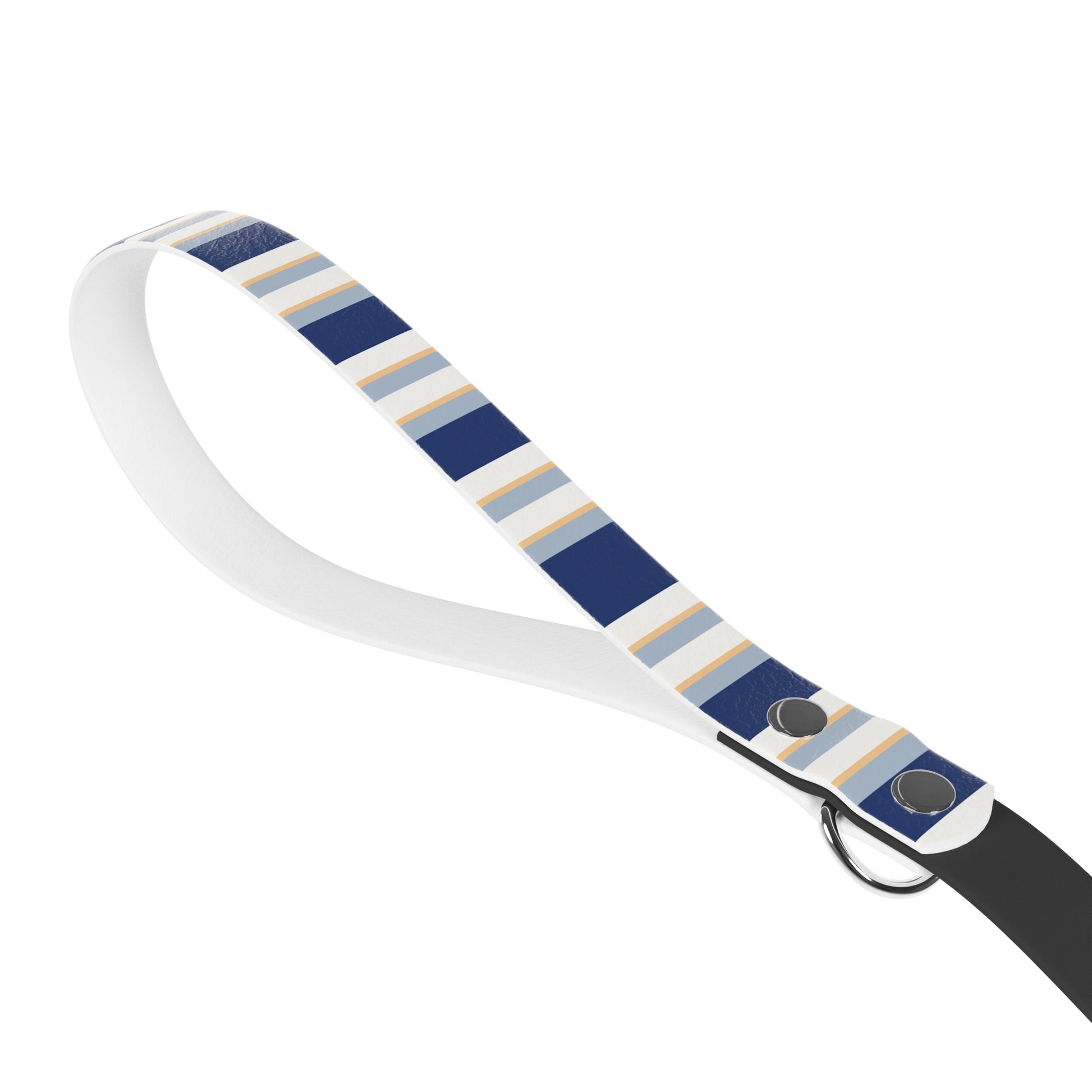 Stylish Pet Leash with Modern Stripes | Durable and Comfort Grip | Perfect for Dog Lovers handle back