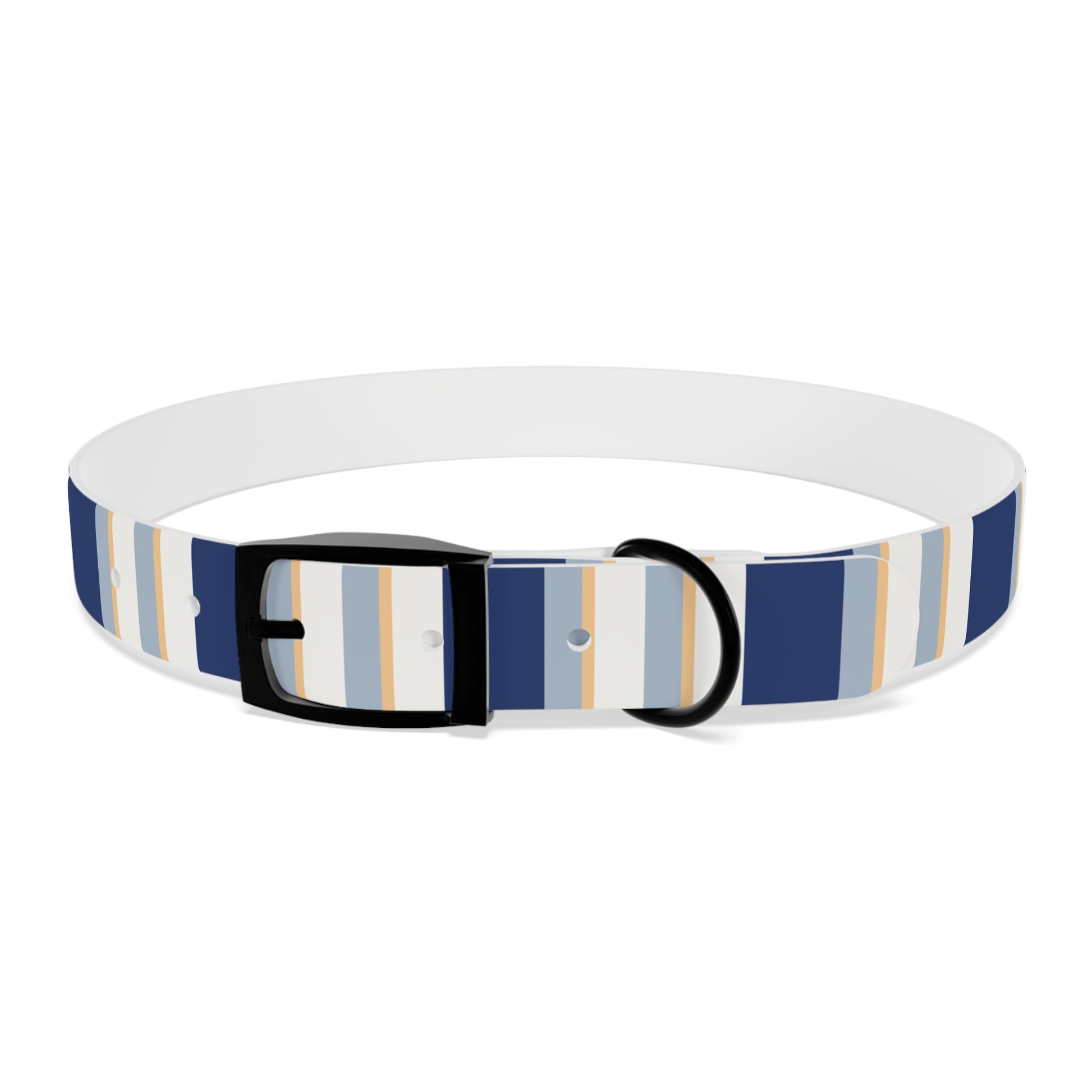 Stylish Striped Dog Collar - Trendy and Comfortable XL