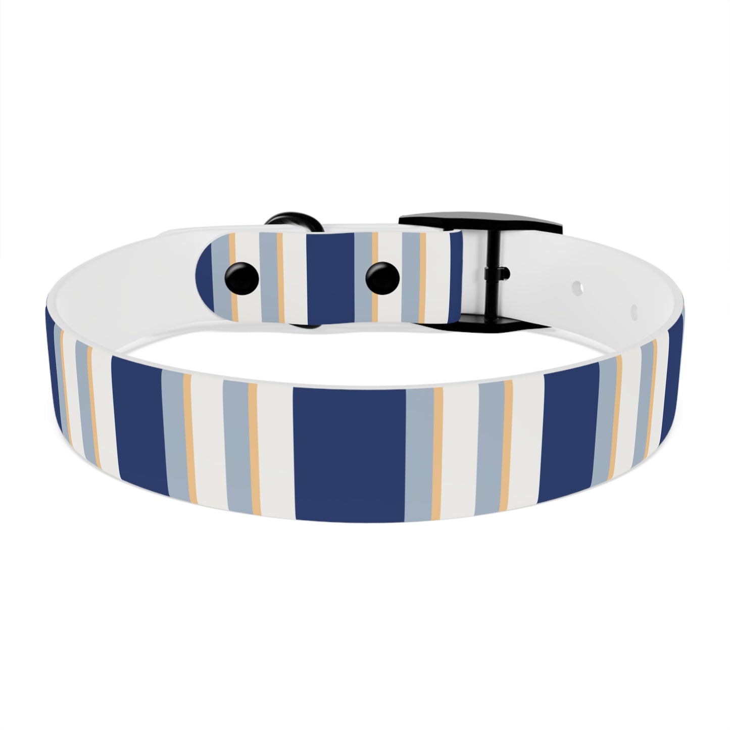 Stylish Striped Dog Collar - Trendy and Comfortable inside
